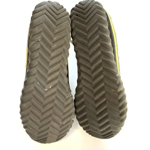 Sorel Size 7 Out n About Rain Boots Zest/Dove Patent Leather Vulcanized Rubber - Picture 8 of 9